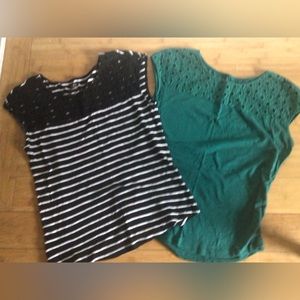Two LOFT Tops in Size XS